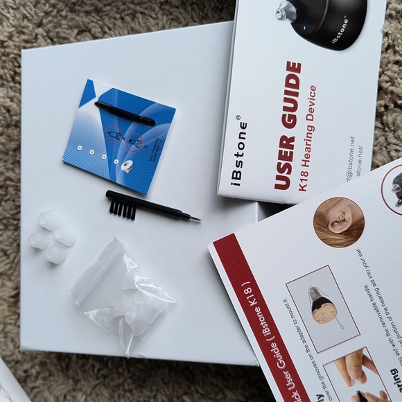 iBstone Rechargable Hearing Amplifier, almost NWT - Picture 3 of 11